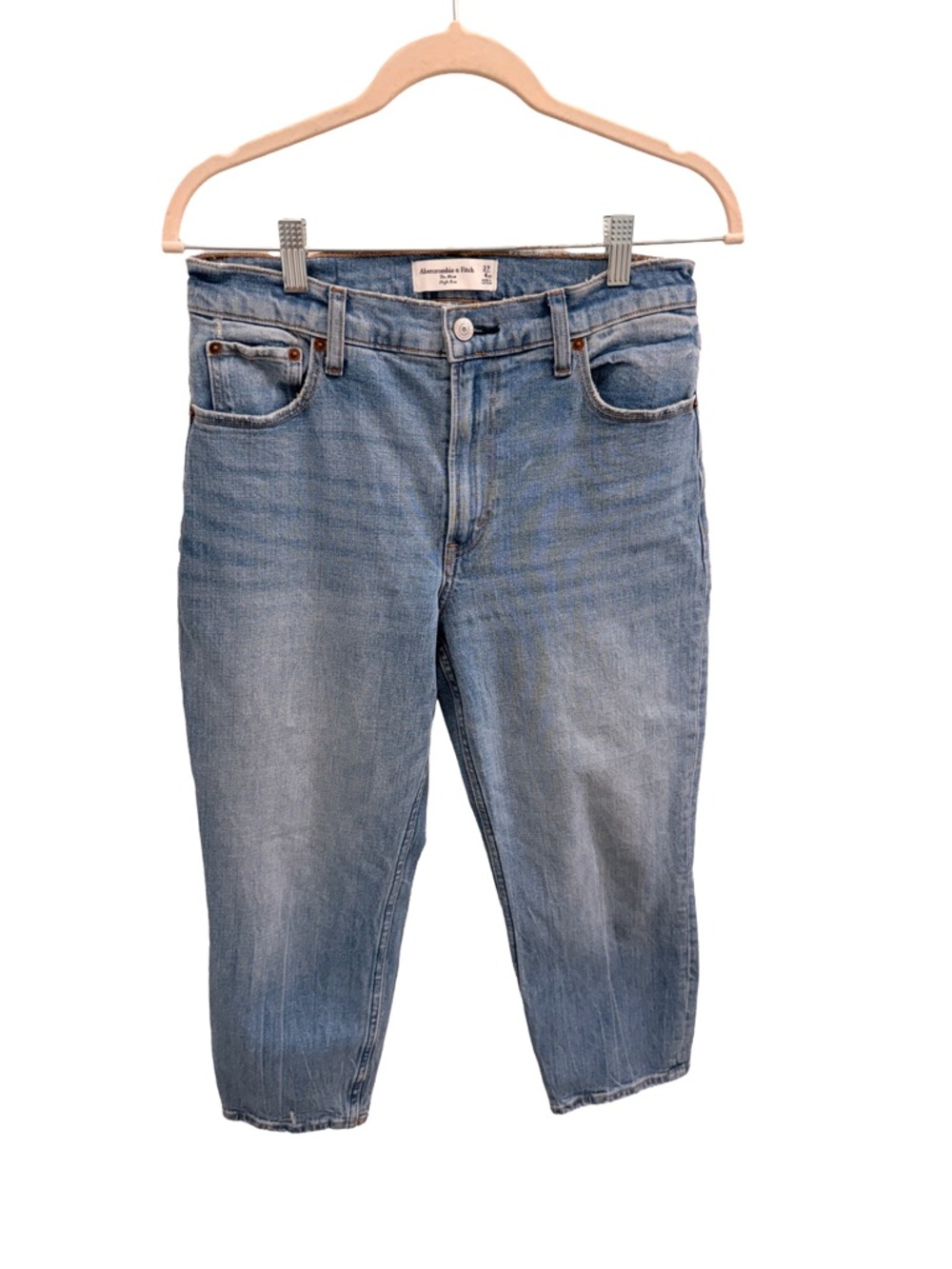 Abercrombie & Fitch “The Mom High-Rise” Jeans - Xtra Short